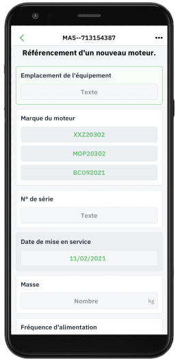 Demo 2 suivi équipements Demo 2 suivi équipements Suivi d'équipements : fiche de contrôle