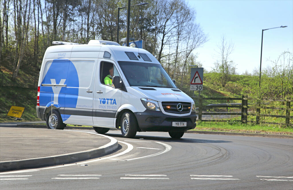 Yotta’s new video survey vehicle
