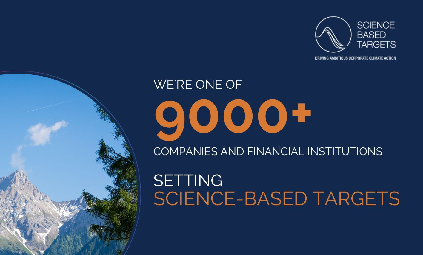 Causeway emission targets approved by Science Based Targets initiative (SBTi)