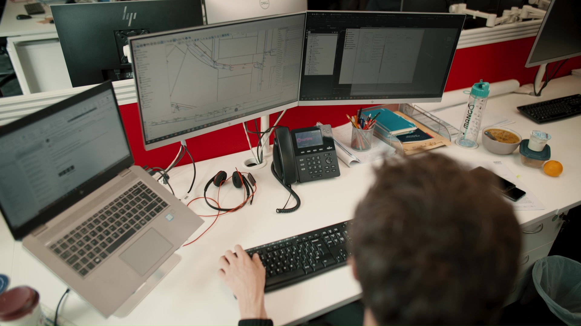 curtins case study flow drainage design screenshot thumbnail 3