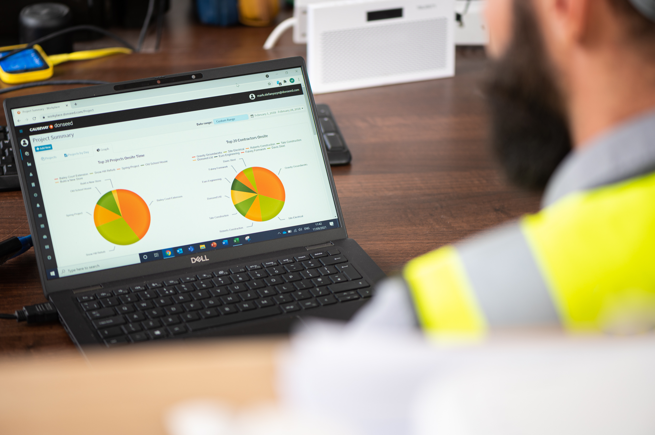 McCoy Contractors take advantage of CausewayOne Attendance biometric solution