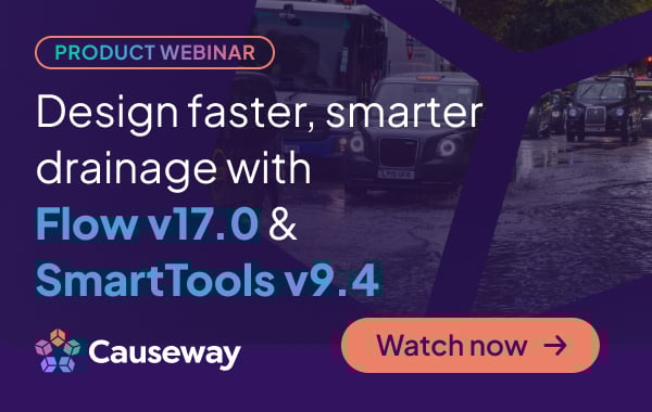 Design faster, smarter drainage with Flow v17.0 & SmartTools v9.4